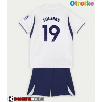 Otroške Nogometnih dresov Tottenham Hotspur Dominic Solanke #19 Domači 2026-27 Kratki rokavi (+ hlače)